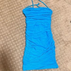 Princess Polly Blue mini dress women’s size 2.